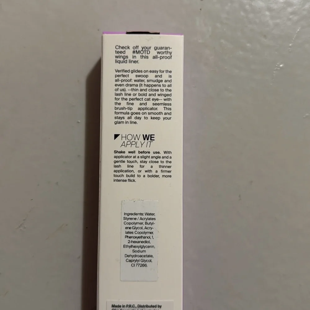 OFRA Black Eyeliner for Precise Application (new)